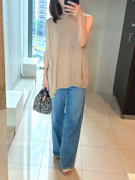 「CITIZEN（シチズン）のアイテム」を使った、yuriiiipさん（レディース・157cm）の夏コーディネート