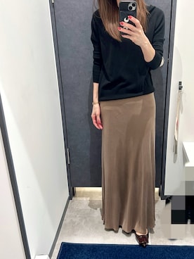 「アイテム（腕時計）」を使った、yuriiiipさん（レディース・157cm）の秋コーディネート