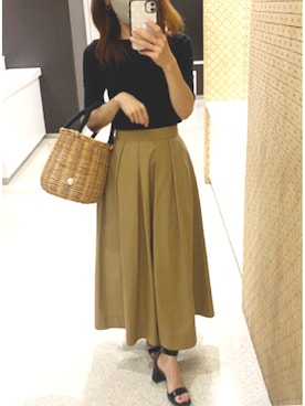 yuriiiipさん（レディース・157cm）の夏コーディネート