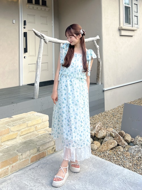 apres jour by あかちゃすのワンピースを使った人気ファッション