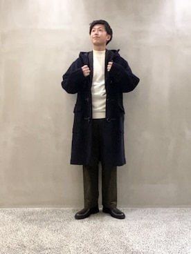 「アイテム（ダッフルコート、その他）」を使った、中村（nakamura）さん（メンズ・180cm）の秋コーディネート