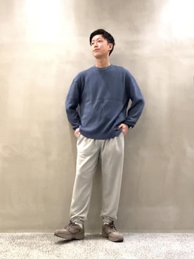 「パーソナルカラー_WINTER」｜中村（nakamura）さん（メンズ・180cm）の冬コーディネート