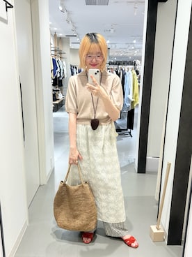 ひなさん（レディース・161cm）の夏コーディネート