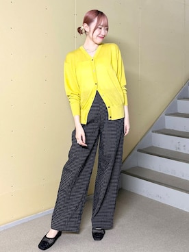 「アイテム（パンプス）」を使った、ひなさん（レディース・161cm）の夏コーディネート