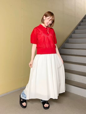 ひなさん（レディース・161cm）の夏コーディネート