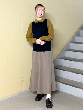 ひなさん（レディース・161cm）の秋コーディネート