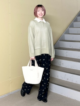 ひなさん(レディース・161cm)の春コーディネート