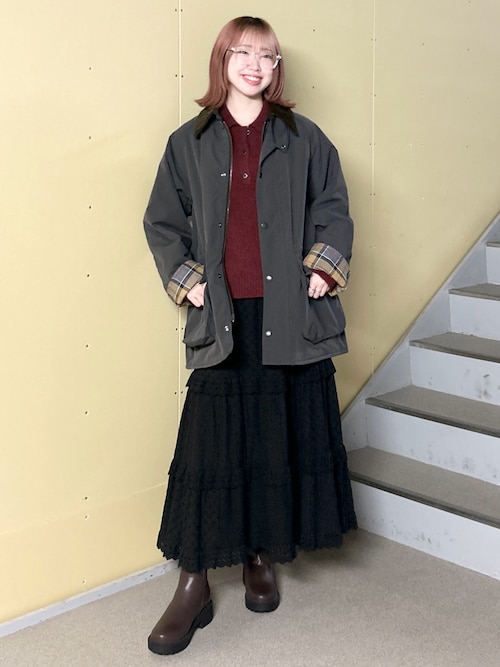 Barbourのジャケット/アウターを使ったコーディネート(ZOZOTOWN Yahoo