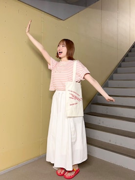 ひなさん（レディース・161cm）の春コーディネート