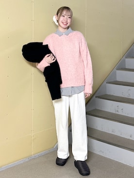 「doors」｜「アイテム（その他アウター）」を使った、ひなさん（レディース・161cm）の秋コーディネート