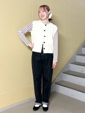 「Lee（リー）のアイテム」を使った、ひなさん（レディース・161cm）の夏コーディネート