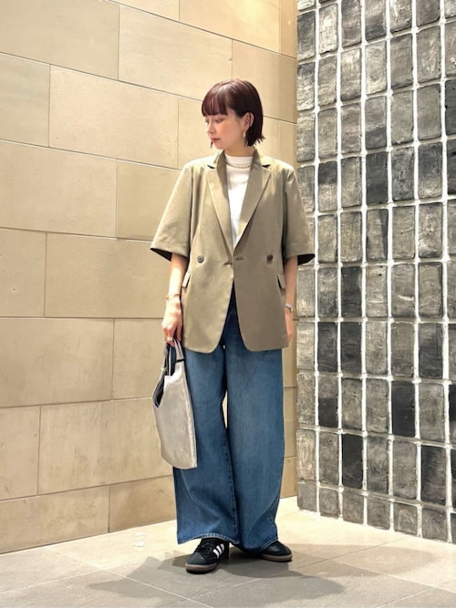 BEAUTY&YOUTH UNITED ARROWSフロントタックデニム BEAUTY＆YOUTH UNITED ARROWS ジーンズ デニム デニムパンツ