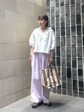 umemuraさん（レディース・158cm）の夏コーディネート