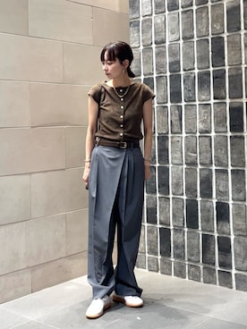 「ベーシック/トラッド」｜umemuraさん（レディース・158cm）の秋コーディネート