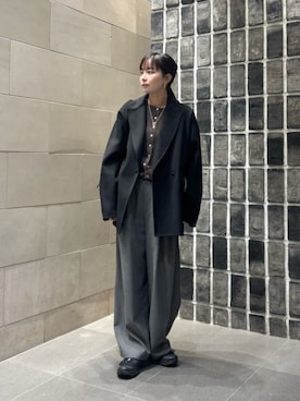 umemuraさん（レディース・158cm）の冬コーディネート