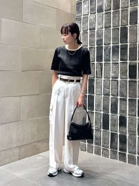 「ベーシック/トラッド」｜umemuraさん（レディース・158cm）の秋コーディネート