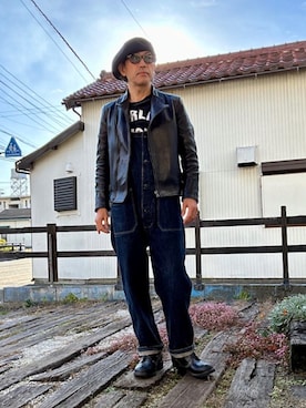 86yamaさん（メンズ・172cm）の冬コーディネート