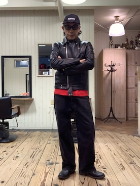 「EFFECTOR（エフェクター）のアイテム」を使った、86yamaさん（メンズ・172cm）の春コーディネート