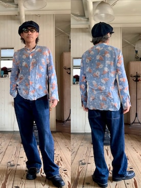 「Timberland（ティンバーランド）のアイテム（ブーツ）」を使った、86yamaさん（メンズ・172cm）の夏コーディネート