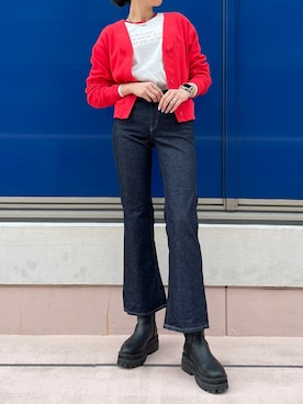 RISAさん（レディース・174cm）の冬コーディネート