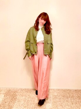 カーキジャケット の人気ファッションコーディネート Wear