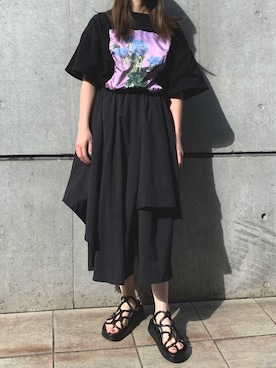 AsHFさん（レディース・153cm）の春コーディネート