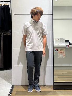 「ABAHOUSE GRAY（アバハウスグレイ）のアイテム」を使った、kentaさん（メンズ・165cm）の夏コーディネート