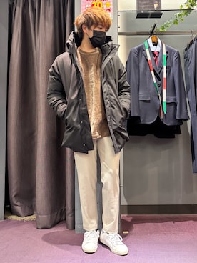 「ABAHOUSE（アバハウス）のアイテム」を使った、kentaさん（メンズ・165cm）の冬コーディネート