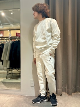 「5/（ファイブスラッシュ）のアイテム（スウェットパンツ）」を使った、kentaさん（メンズ・165cm）の冬コーディネート