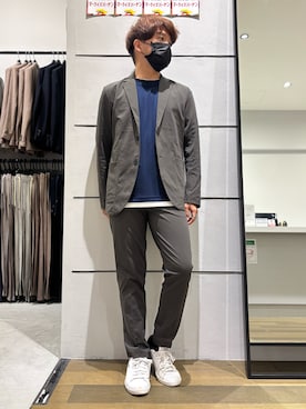 「アイテム（セットアップ）」を使った、kentaさん（メンズ・165cm）の夏コーディネート