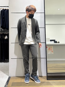 「ABAHOUSE GRAY（アバハウスグレイ）のアイテム」を使った、kentaさん（メンズ・165cm）の春コーディネート
