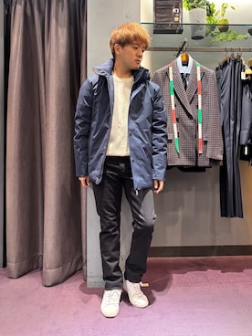 「アイテム（ニット/セーター）」を使った、kentaさん（メンズ・165cm・30代）の秋コーディネート