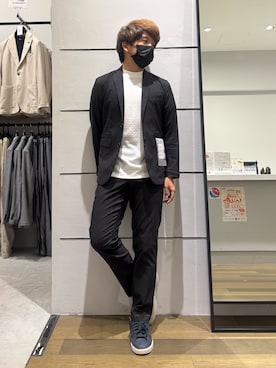 「ABAHOUSE GRAY（アバハウスグレイ）のアイテム」を使った、kentaさん（メンズ・165cm）の夏コーディネート