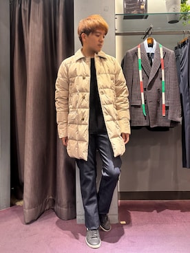 「アイテム（ブルゾン）」を使った、kentaさん（メンズ・165cm・30代）の秋コーディネート