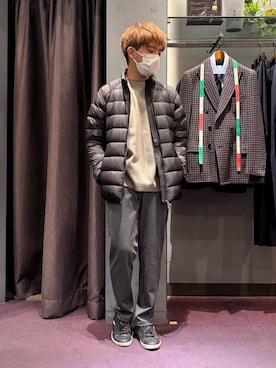 「Pyrenex（ピレネックス）のアイテム」を使った、kentaさん（メンズ・165cm）の秋コーディネート