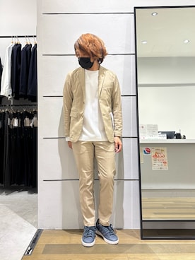 「ABAHOUSE GRAY（アバハウスグレイ）のアイテム」を使った、kentaさん（メンズ・165cm）の春コーディネート