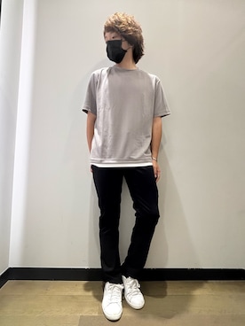 「アイテム（Tシャツ/カットソー）」を使った、kentaさん（メンズ・165cm・30代）の夏コーディネート