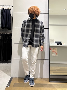 「ABAHOUSE GRAY（アバハウスグレイ）のアイテム」を使った、kentaさん（メンズ・165cm）の春コーディネート