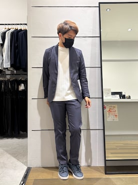 「ABAHOUSE GRAY（アバハウスグレイ）のアイテム」を使った、kentaさん（メンズ・165cm）の春コーディネート