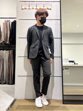 「アイテム（セットアップ）」を使った、kentaさん（メンズ・165cm）の夏コーディネート