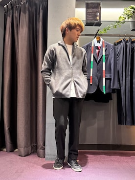 「ABAHOUSE（アバハウス）のアイテム」を使った、kentaさん（メンズ・165cm）の冬コーディネート