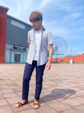 kentaさん（メンズ・165cm）の夏コーディネート