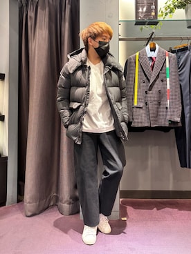 「アイテム（ブルゾン）」を使った、kentaさん（メンズ・165cm・30代）の秋コーディネート