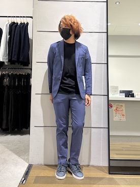 「ABAHOUSE GRAY（アバハウスグレイ）のアイテム」を使った、kentaさん（メンズ・165cm）の春コーディネート