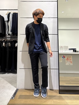 「アイテム（セットアップ）」を使った、kentaさん（メンズ・165cm）の春コーディネート