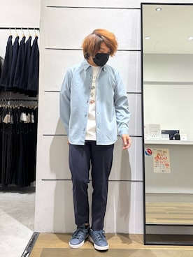 「ABAHOUSE GRAY（アバハウスグレイ）のアイテム」を使った、kentaさん（メンズ・165cm）の春コーディネート