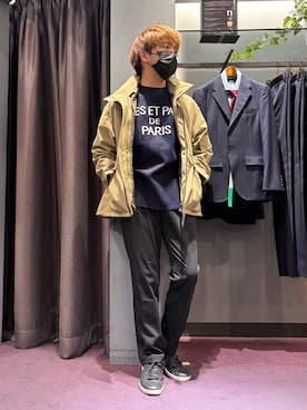 「ABAHOUSE（アバハウス）のアイテム」を使った、kentaさん（メンズ・165cm）の冬コーディネート