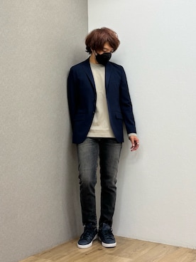 「アイテム（セットアップ）」を使った、kentaさん（メンズ・165cm）の冬コーディネート