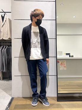 「ABAHOUSE GRAY（アバハウスグレイ）のアイテム」を使った、kentaさん（メンズ・165cm）の春コーディネート