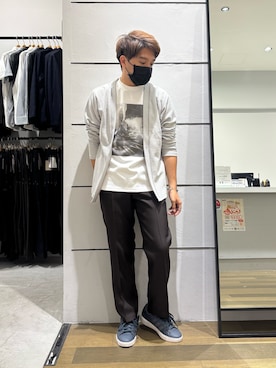 「ABAHOUSE GRAY（アバハウスグレイ）のアイテム」を使った、kentaさん（メンズ・165cm）の春コーディネート